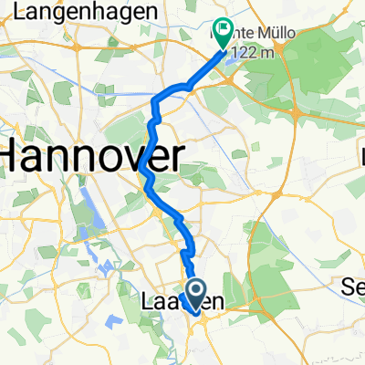 Lange Weihe, Laatzen nach Ernst-Grote-Straße, Isernhagen