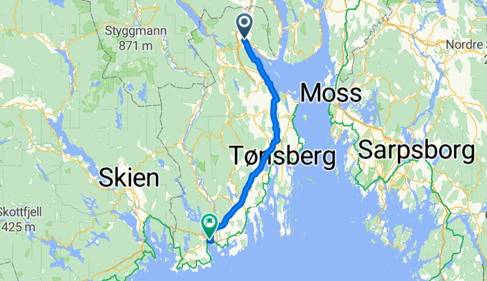From Sande i Vestfold to Larvik