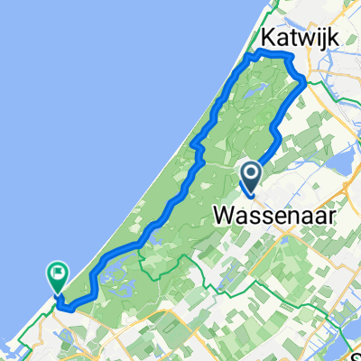 Katwijkseweg nach Strand Noord