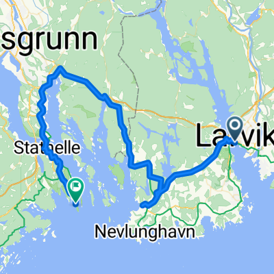 From Larvik to Helgeroa