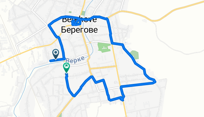Kinizsi utca, Beregovo - Vörösmarty utca, Beregovo