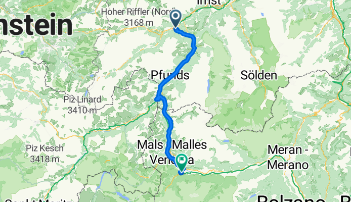 Landeck - Prad am Stilfserjoch