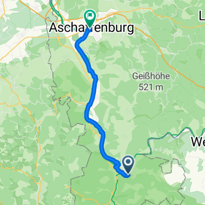 Miltenberg nach Aschaffenburg