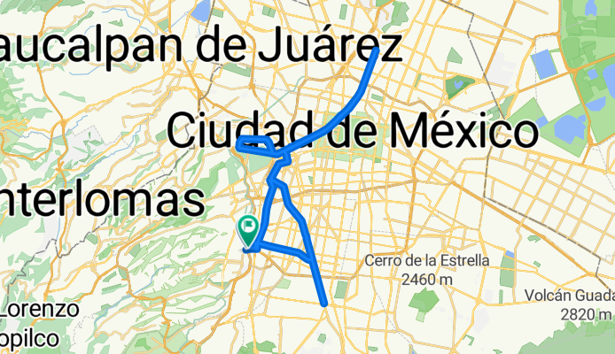 Boulevard Adolfo López Mateos, Álvaro Obregón a Avenida Lomas de Plateros, Álvaro Obregón