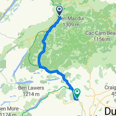 Aviemore to Royal School Of Dunkeld