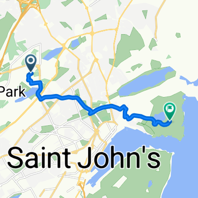 Pippy Park, St. John's to Signal Hill Rd, St. John's