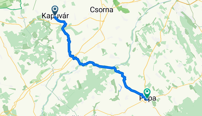 3.Etappe 2025_Kapuvár bis Pápa