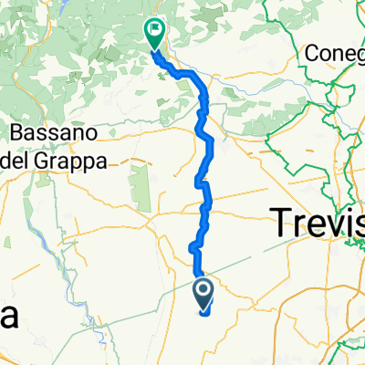 From Massanzago to Cavaso del Tomba