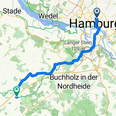 Route nach Sittensen