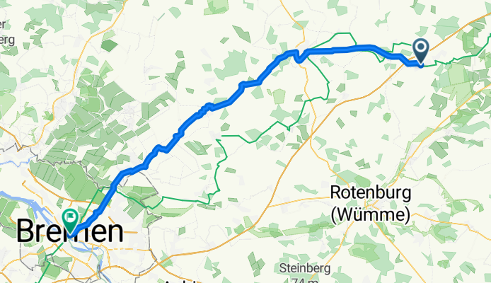 Von Sittensen bis Bremen