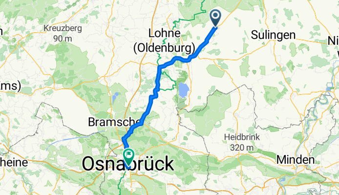 Von Barnstorf bis Osnabrück