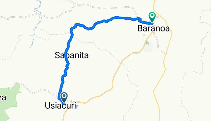 De Calle 9a # 18-76 a Carrera # 13-114usiacuri baranoa