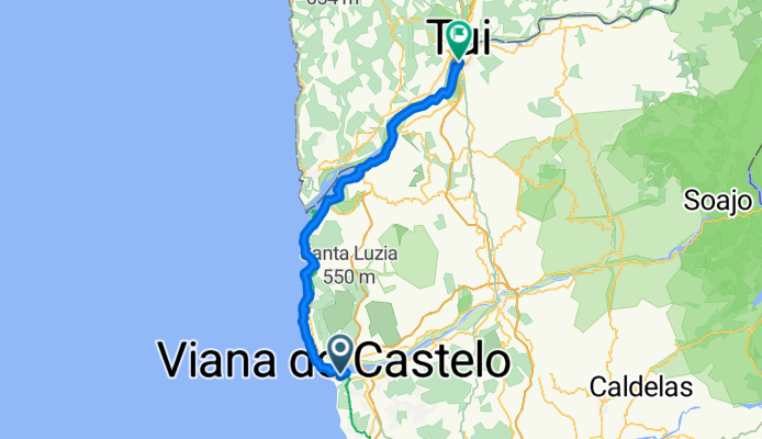 Avenida do Cabedelo nach Rua Conselheiro Lopes da Silva