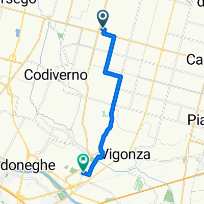 Via Antonio Cantele, Villanova di Camposampiero a Via Arrigoni, Vigonza