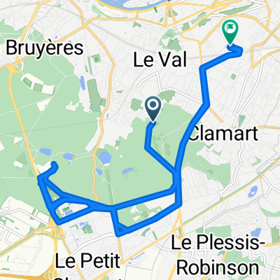 Boucle Seine Sud Paris, Clamart à Rue Marcel Sembat, Issy-les-Moulineaux