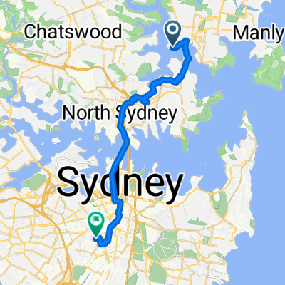 Seaforth Cr, Seaforth to Locomotive St, Eveleigh