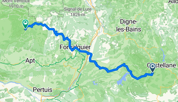 Castellane - Sault