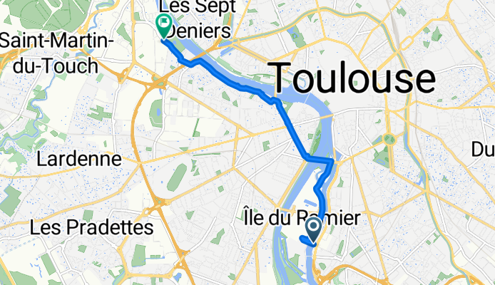 Rue Maria Mombiola to Avenue de Casselardit