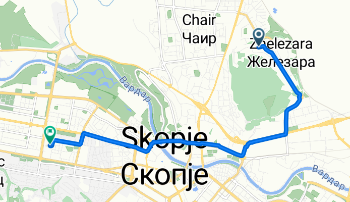 Zenička, Skopje to Drezdenska, Skopje