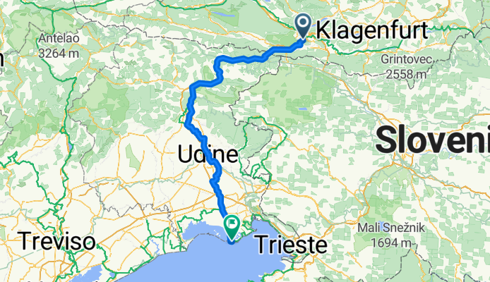 Viktor-Arneitz-Weg nach Via Enrico Fermi 3A