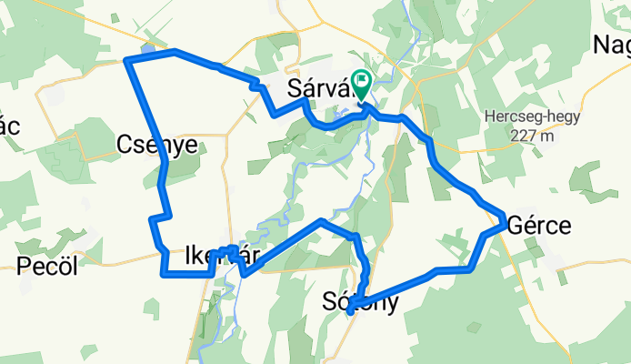 Vadkert utca, Sárvár - Vadkert utca, Sárvár