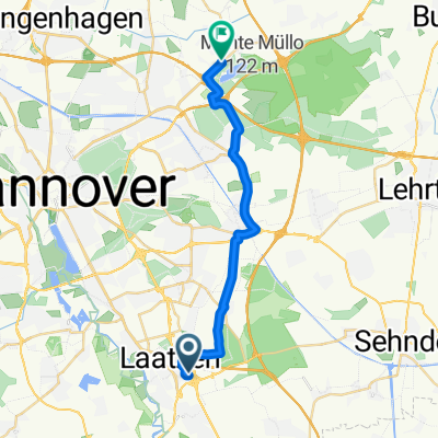 Lange Weihe, Laatzen nach Ernst-Grote-Straße, Isernhagen