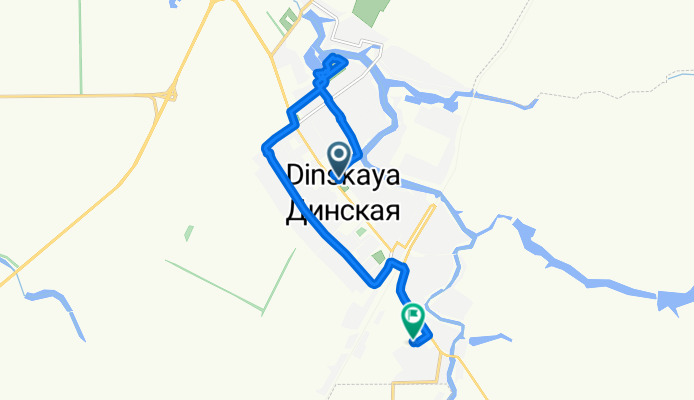 От Пролетарская улица до улица Есенина
