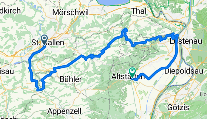 St. Gallen - Altstätten SG