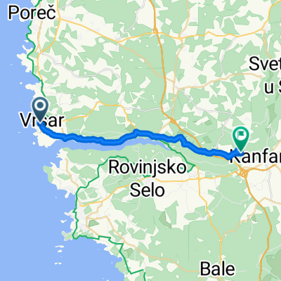 Obala Maršala Tita nach Korenići