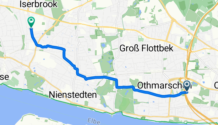 Holmbrook, Hamburg nach Schenefelder Landstraße, Hamburg