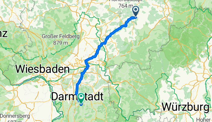 Grebenhain - Ober-Ramstadt