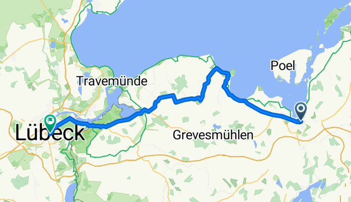 Wismar to Lübeck, Roadbike