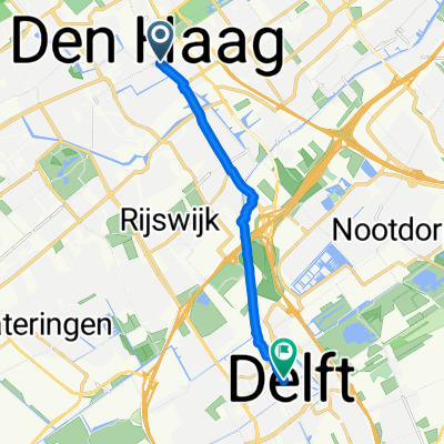 Spui, The Hague to Cameretten, Delft