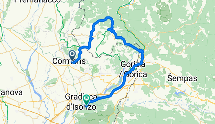 From Cormons to Sagrado