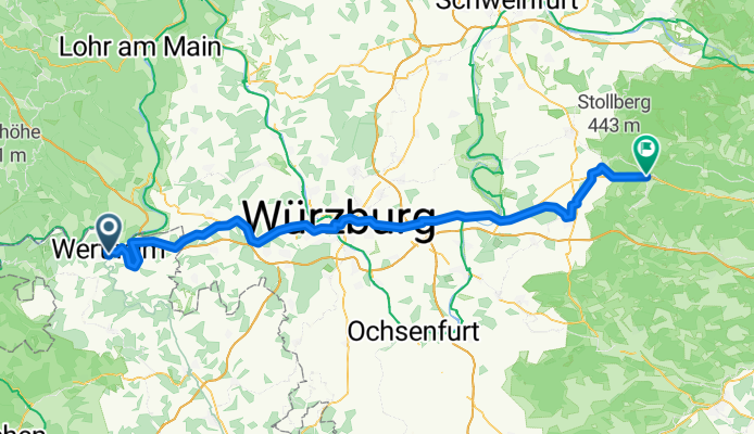 Von Wertheim bis Ebrach