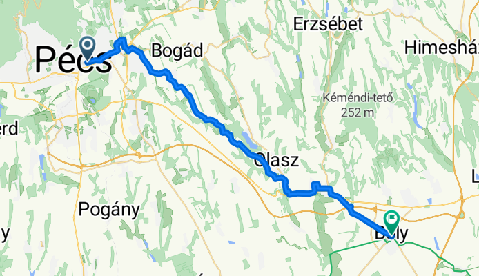 Pécs - Bóly