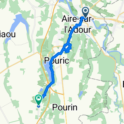 Avenue du 4 Septembre, Aire-sur-l'Adour nach Route de Latrille, Aire-sur-l'Adour