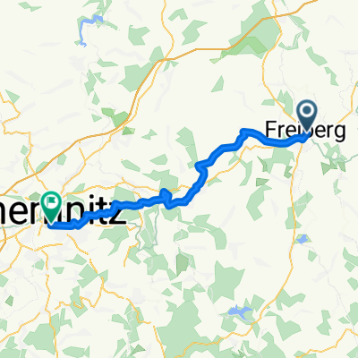 Von Freiberg bis Chemnitz