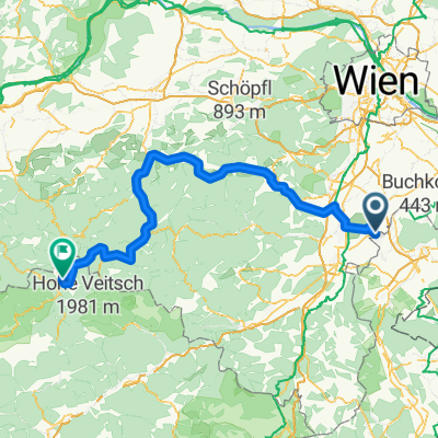 Von Ebenfurth bis Mariazell