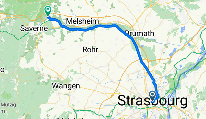 Kléber, Straßburg nach D 716, Steinbourg