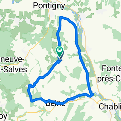 Rue des Vignes, Lignorelles à Rue des Vignes, Lignorelles