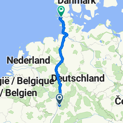 Weinheim nach Niebüll