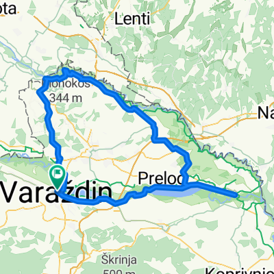 De Trg Matije Gupca à Trg Matije Gupca