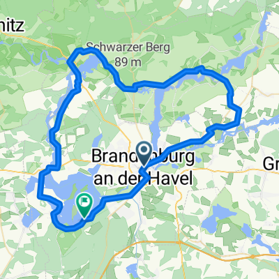 Brandenburg an der Havel - 75,9 km, 54 hm