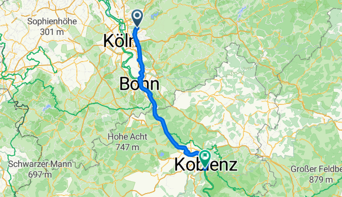 Odenthal - Koblenz