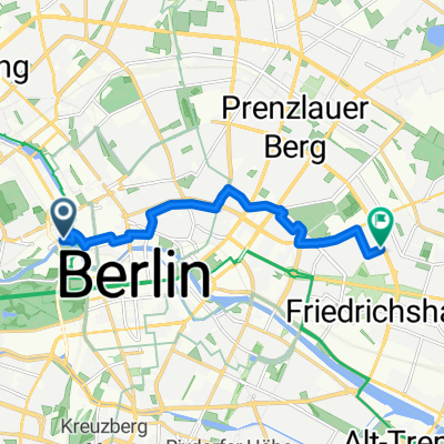 Berlin HBF to Linda's