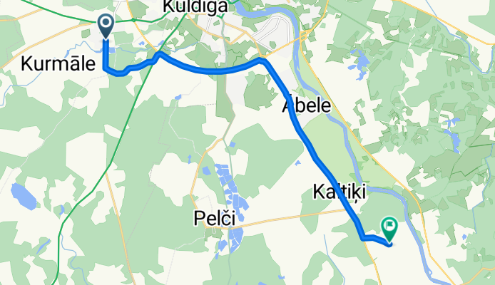 Smilgas to Brīvnieki