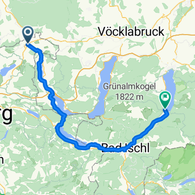 Von Straßwalchen bis Ebensee am Traunsee