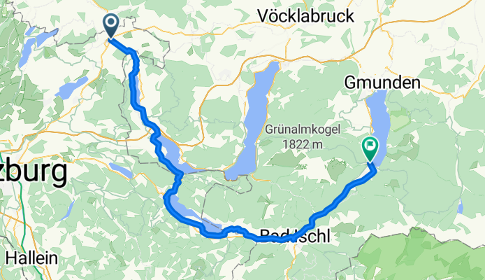 Von Straßwalchen bis Ebensee am Traunsee