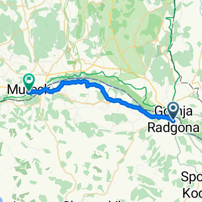Prešernova cesta, Gornja Radgona nach Süßenberger Straße, Mureck